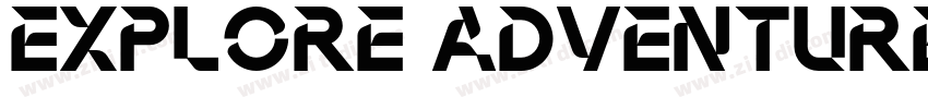 Explore Adventure F字体转换